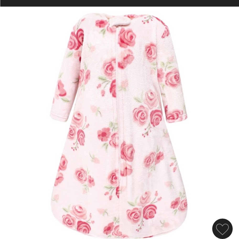 Hudson Baby Girls Plush Blanket
Sleeping Sack Floral. Size 12-18 Months